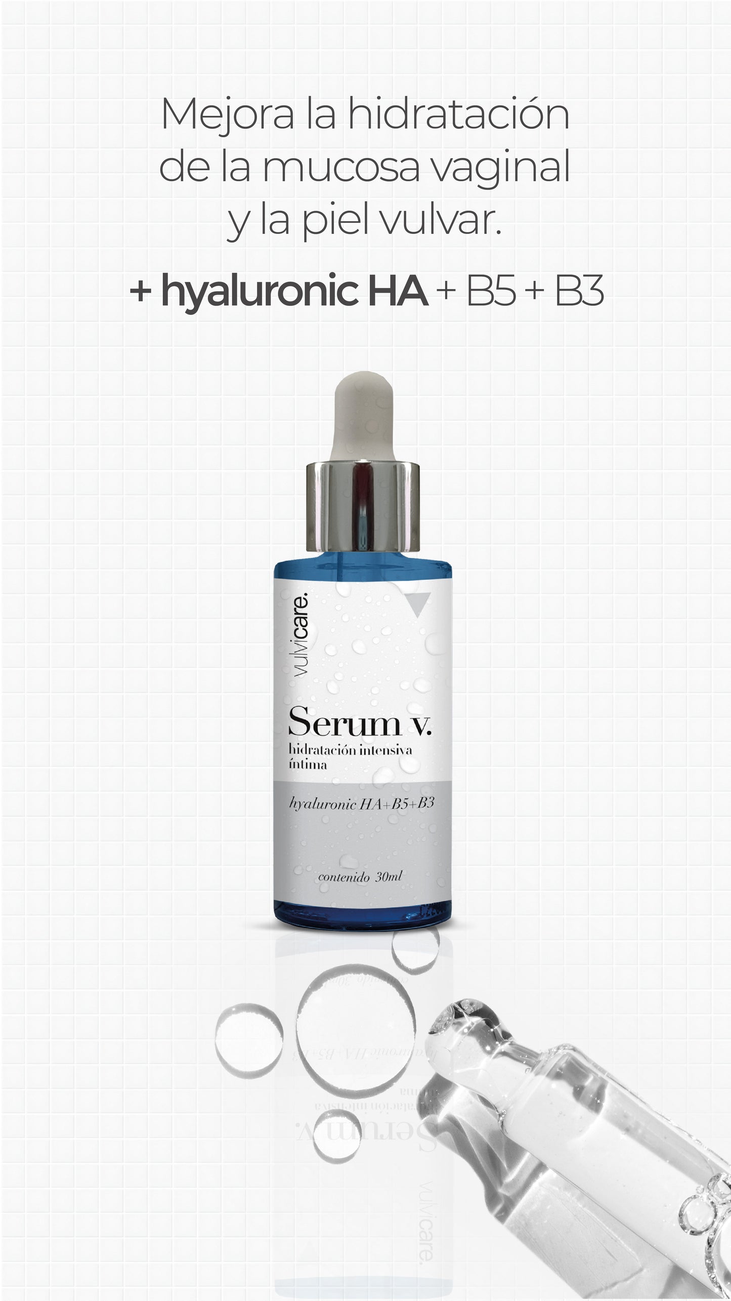 Serum V | Hidratante Íntimo Intensivo Interno y Externo