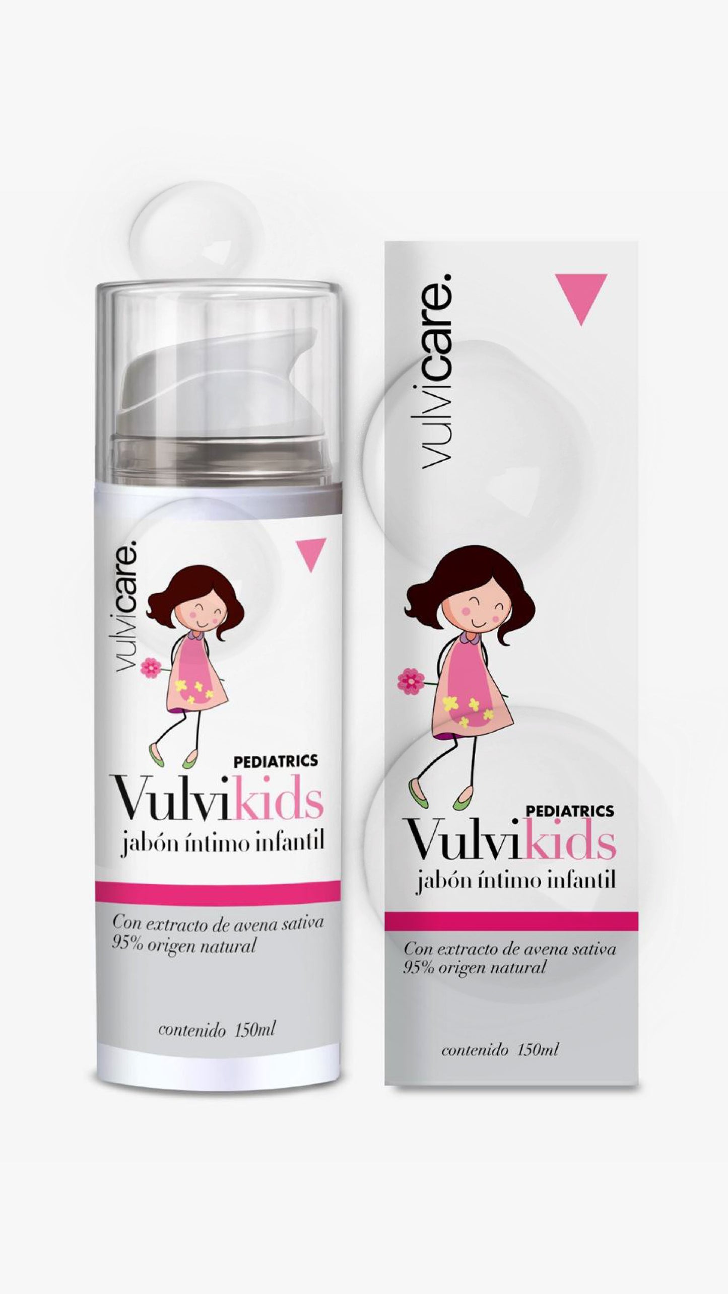 Vulvikids | Jabón Íntimo prebiótico para niñas