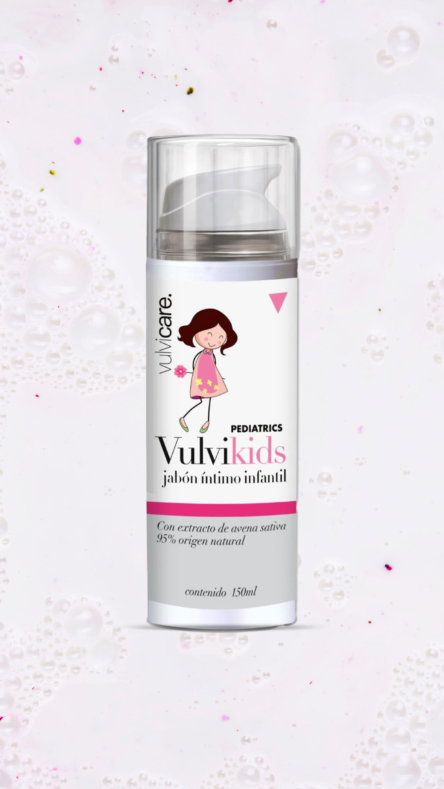Vulvikids | Jabón Íntimo prebiótico para niñas