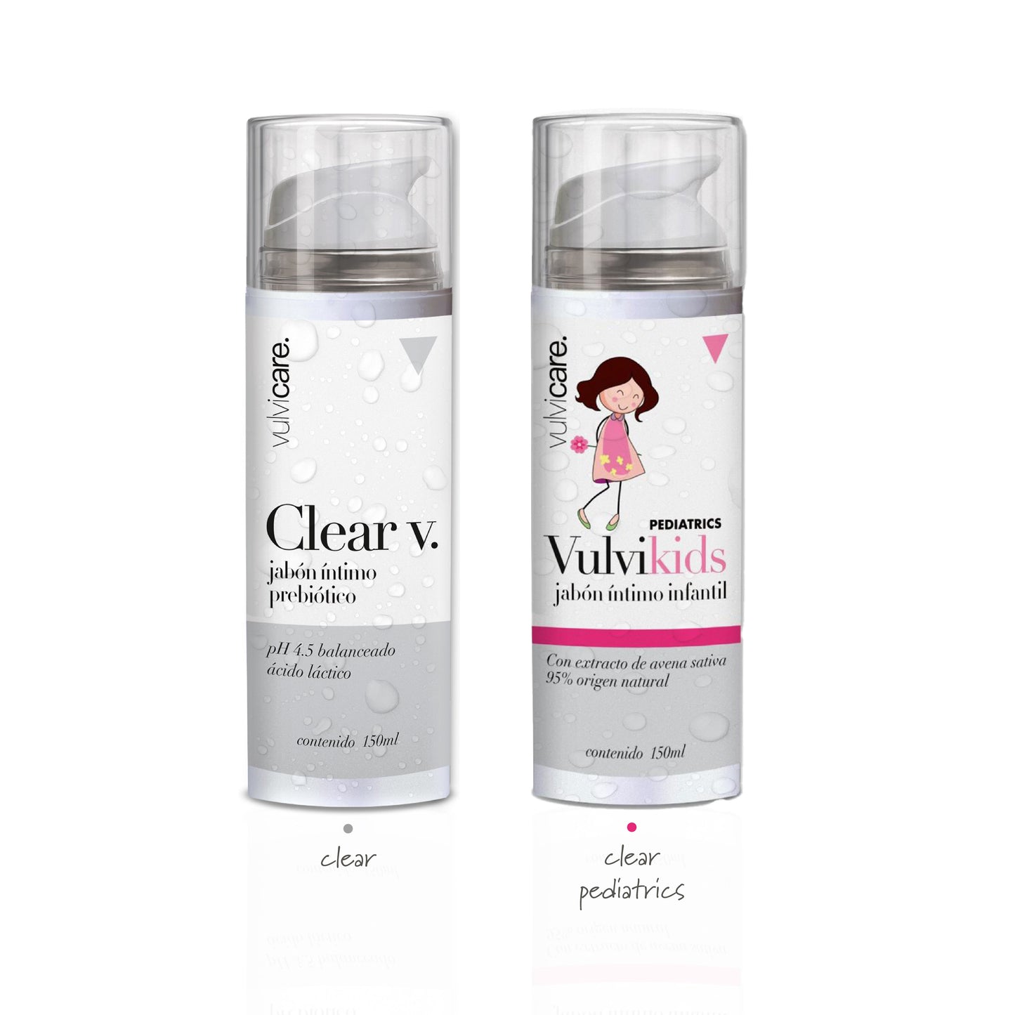 Vulvi Pack 3 | Clear V + Vulvikids