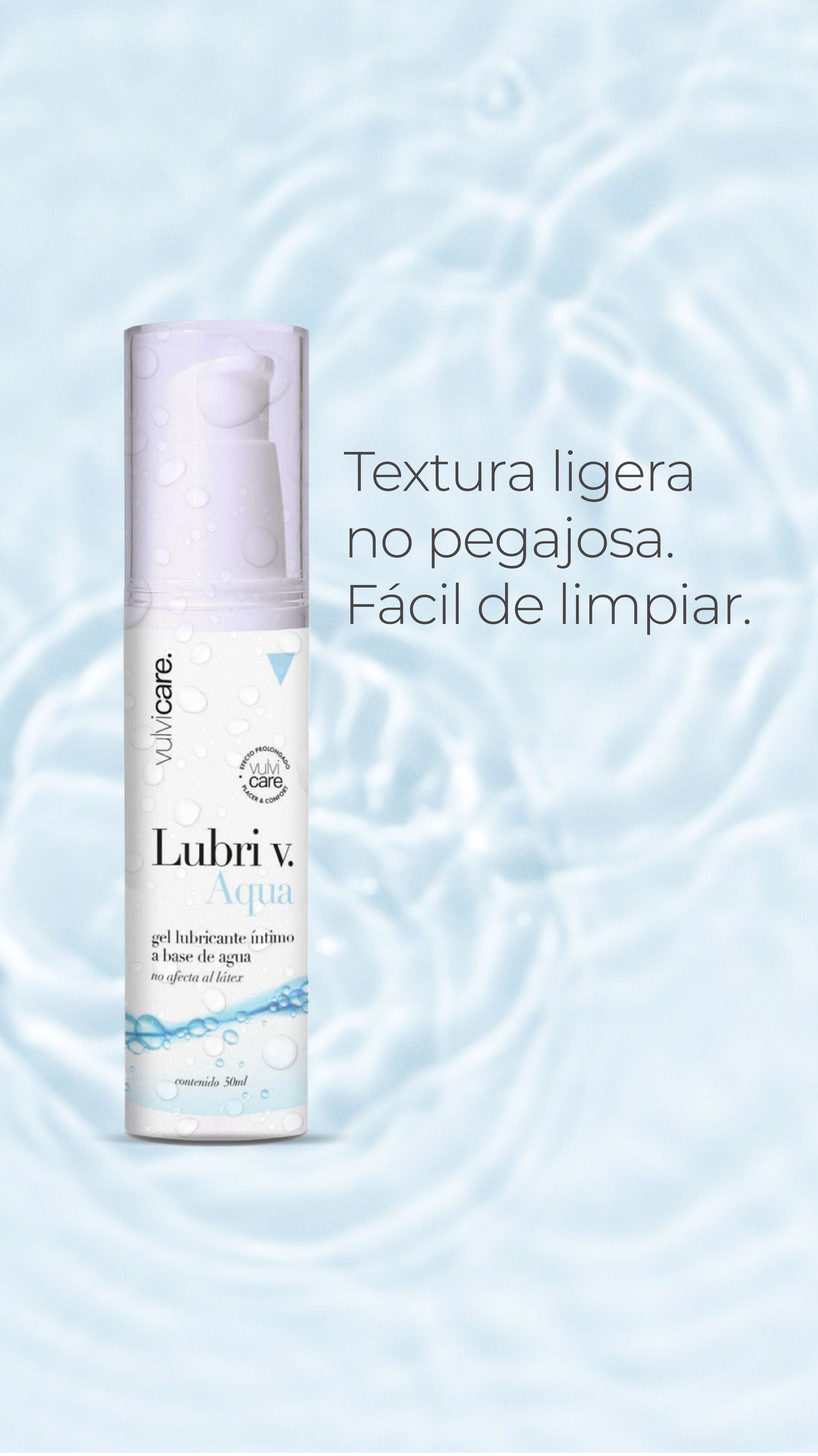 Lubri V Aqua | Lubricante ntimo Femenino a base de Agua Vulvicare Lubri V Aqua | Lubricante ntimo Femenino a base de Agua Vulvicare